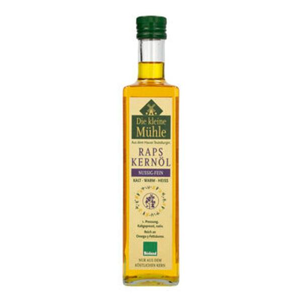 Produktfoto zu Rapskernöl Kalt-Warm-Heiss (0,5L)