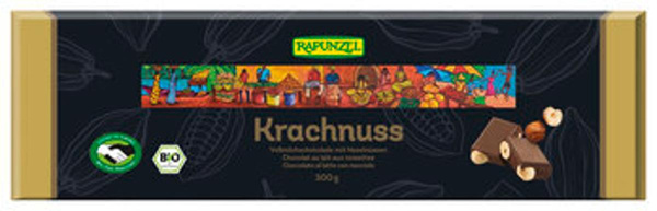 Produktfoto zu Krachnuss Vollmilchschokolade (300g)
