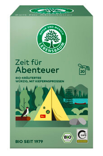 Produktfoto zu Zeit für Abenteuer Tee im Beutel (20x2g)