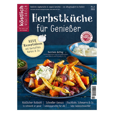 Produktfoto zu Köstlich vegetarisch - "Herbstküche für Genießer" (Nr. 5-2026)