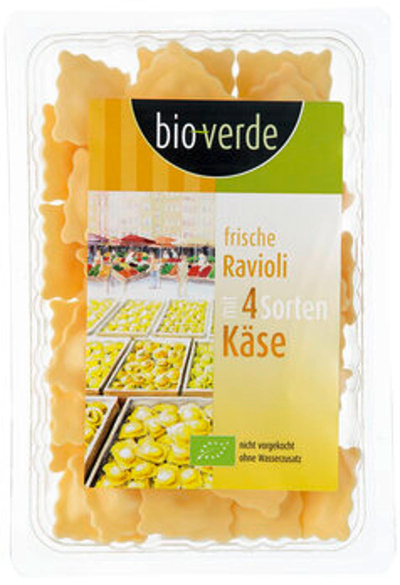 Produktfoto zu Ravioli al Quattro Formaggio (250g)