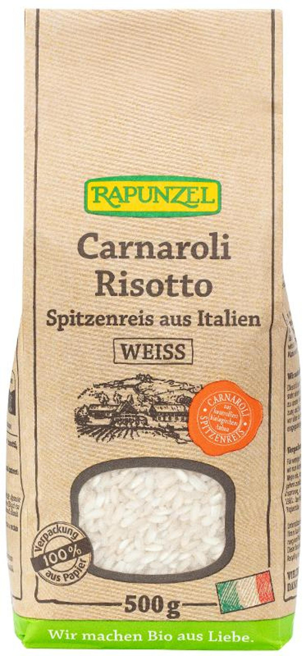 Produktfoto zu Carnaroli Risotto Spitzenreis weiß (500g)