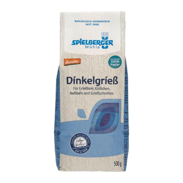 Produktfoto zu Dinkelgrieß (500g)