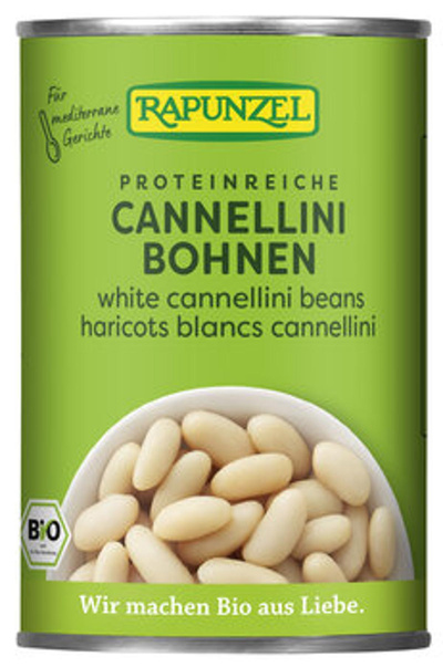 Produktfoto zu Weiße Cannellini Bohnen in der Dose (400g)