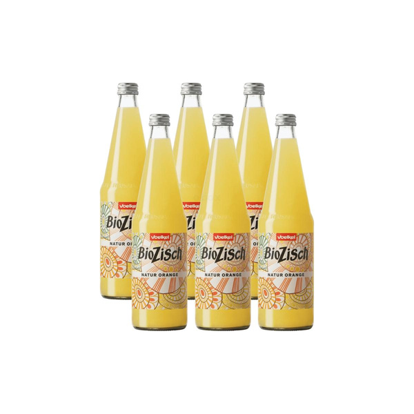 Produktfoto zu BioZisch Natur Orange (6x0,7L)