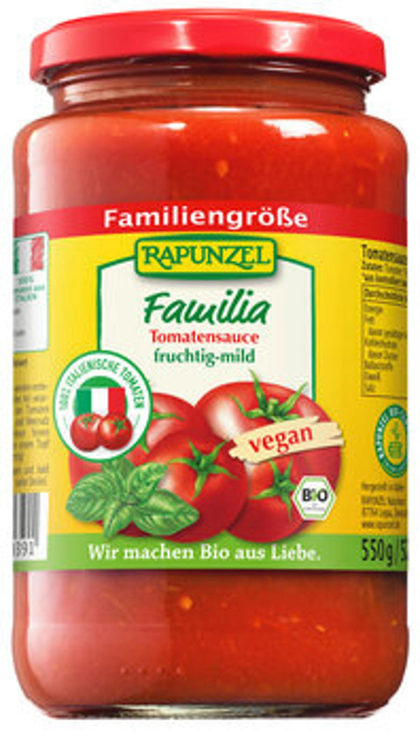 Produktfoto zu Tomatensauce Familia (525ml)