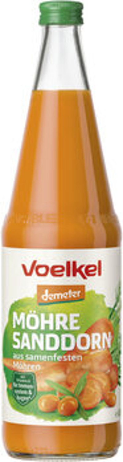 Produktfoto zu Möhre Sanddorn Saft (0,7L)