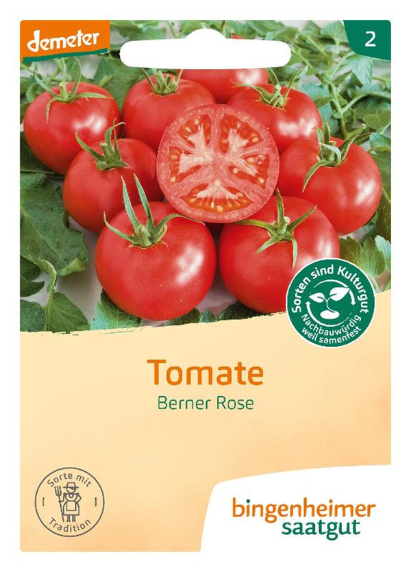 Produktfoto zu Saatgut Tomate "Berner Rose"