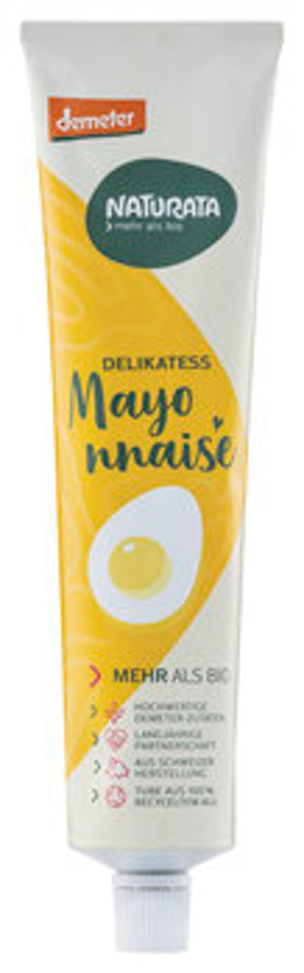 Produktfoto zu Delikatess Mayonnaise  Tube (185ml)