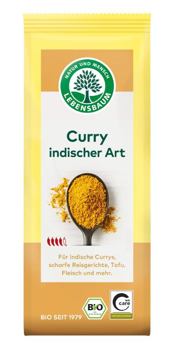 Produktfoto zu Curry indisch (50g)