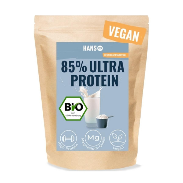 Produktfoto zu Protein Ultra hydrolysiert I 85% Proteingehalt (1kg)
