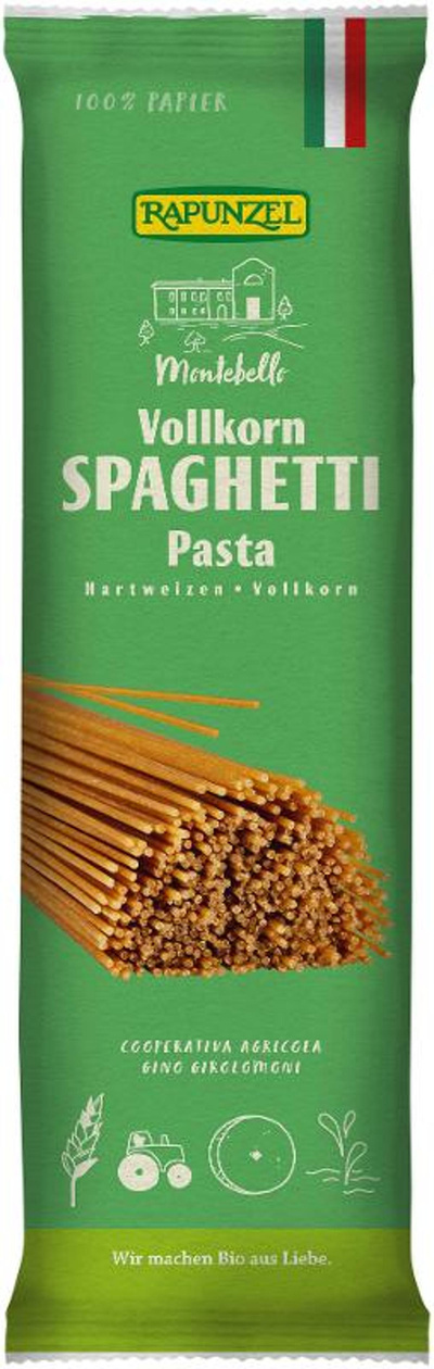 Produktfoto zu Spaghetti Vollkorn (500g)