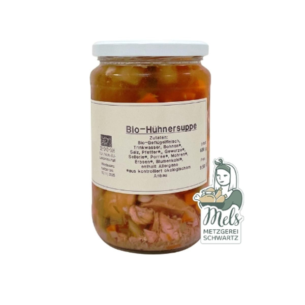 Produktfoto zu Hühnersuppe im Glas (680g)