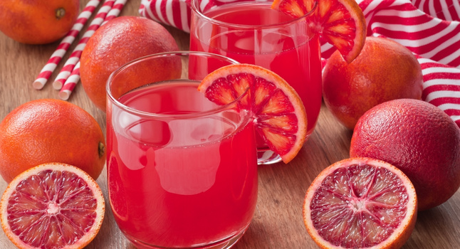 Rezeptbild für Blutorangensirup