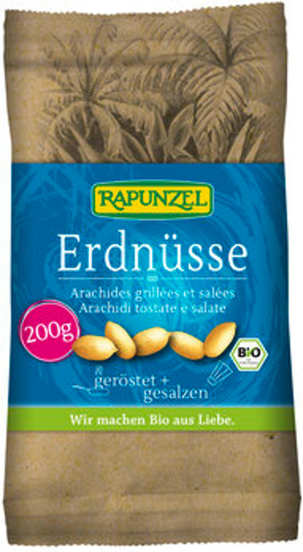 Produktfoto zu Erdnüsse geröstet, gesalzen (200g)
