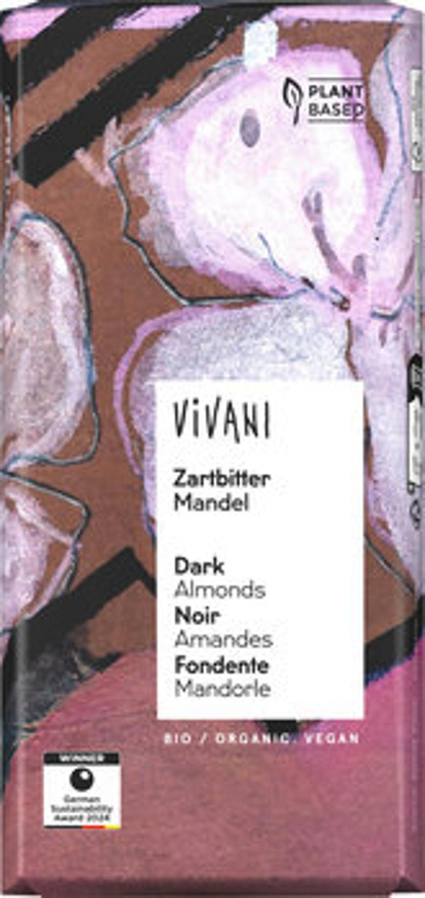 Produktfoto zu Zartbitter Mandel (100g)