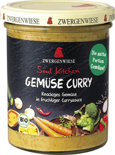 Produktfoto zu Soul Kitchen Gemüse Curry (370g)