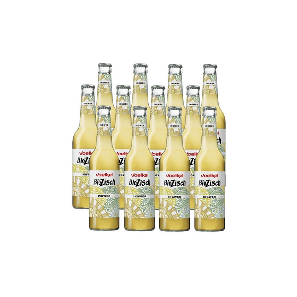 Produktfoto zu BioZisch Ingwer (12x0,33L)