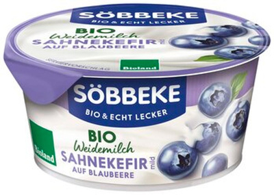 Produktfoto zu Sahnekefir Blaubeere (150g)