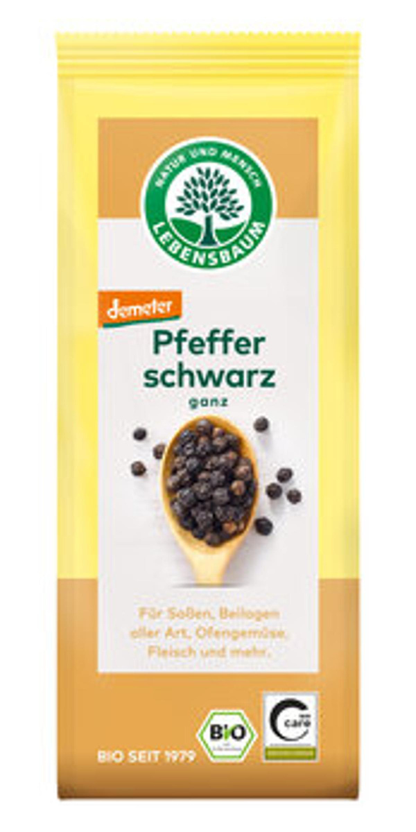 Produktfoto zu Schwarzer Pfeffer, ganz (50g)