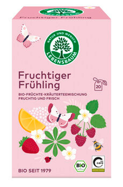 Produktfoto zu Fruchtiger Frühling Tee (20 Beutel)