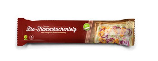 Produktfoto zu Frischer Flammkuchenteig, gerollt (260g)