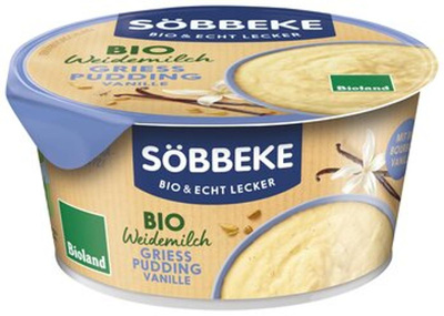 Produktfoto zu Grießpudding Vanille (150g)