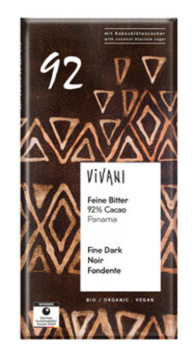 Produktfoto zu Feine Bitter 92% (80g)