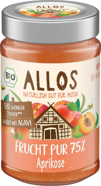 Produktfoto zu Frucht Pur 75% Aprikose (200g)