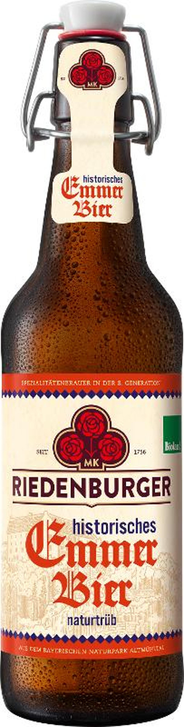 Produktfoto zu Riedenburger Emmerbier (0,5L)