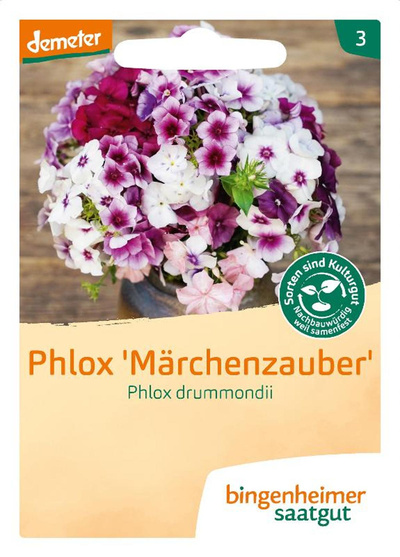 Produktfoto zu Saatgut Phlox "Märchenzauber"