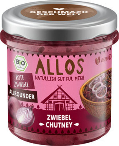 Produktfoto zu Brotaufstrich Geschmack der Welt Zwiebel Chutney (140g)