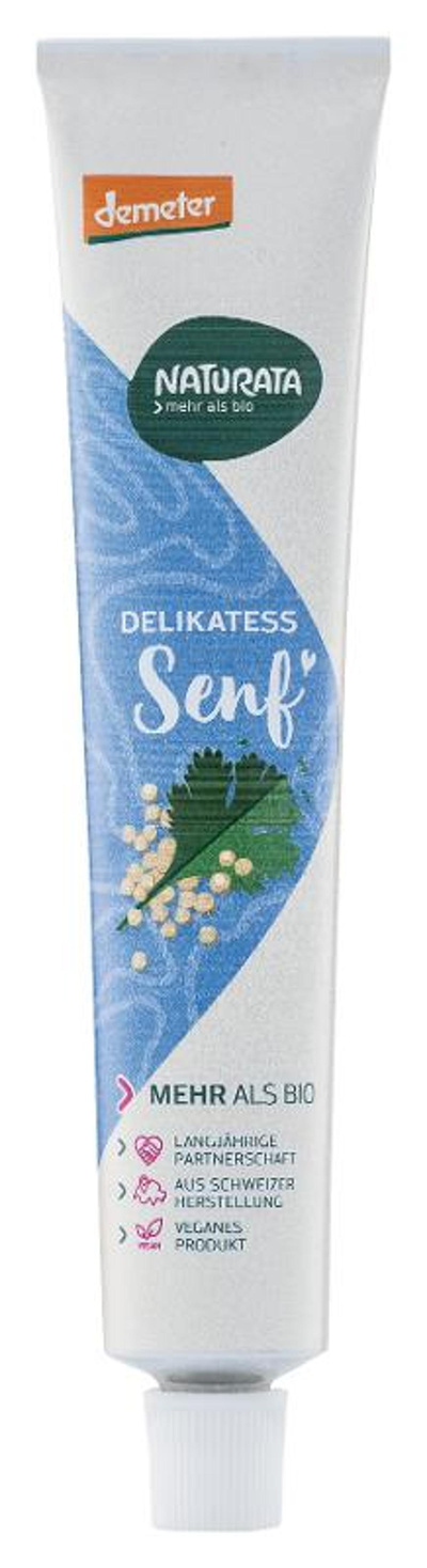 Produktfoto zu Delikatess Senf Tube (100ml)