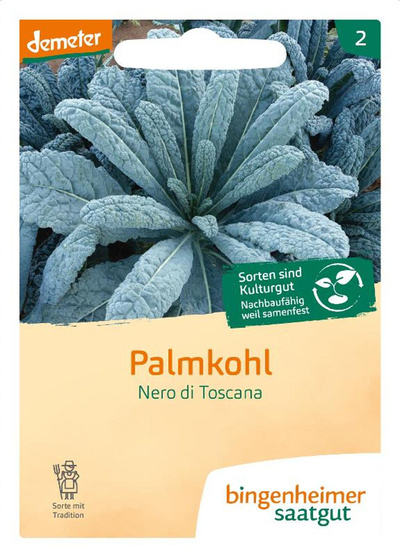 Produktfoto zu Saatgut Palmkohl_Schwarzkohl "Nero di Toscana"