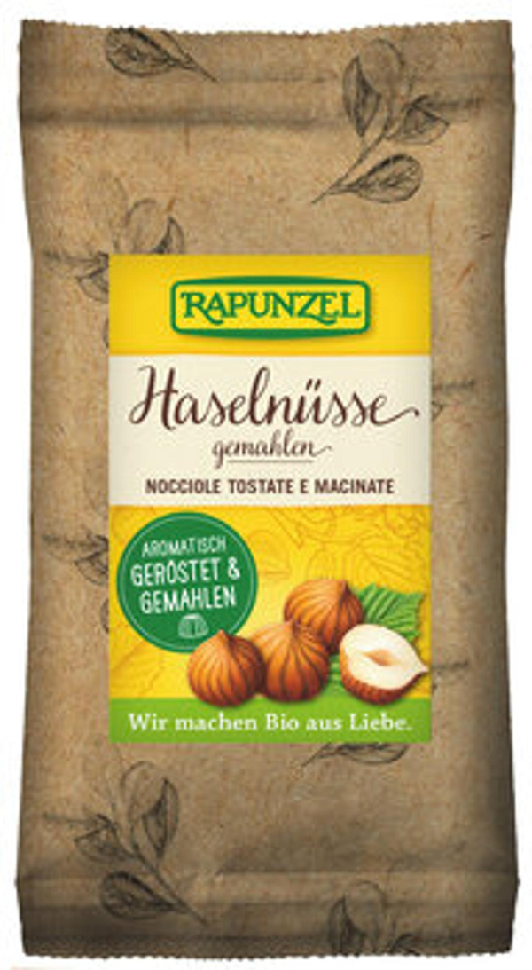 Produktfoto zu Haselnüsse geröstet und gemahlen (125g)