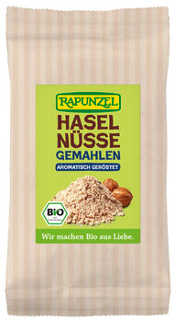 Produktfoto zu Haselnüsse geröstet und gemahlen (125g)