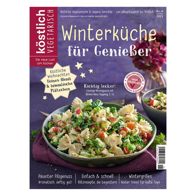 Produktfoto zu Köstlich vegetarisch: "Winterküche – für Genießer"