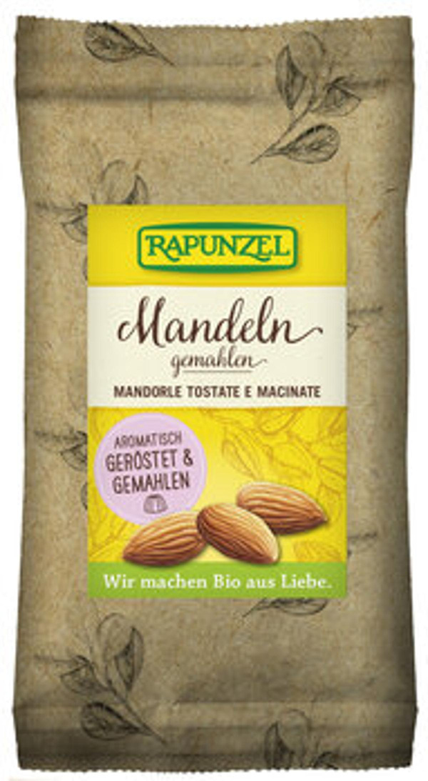 Produktfoto zu Mandeln geröstet u. gemahlen (125g)