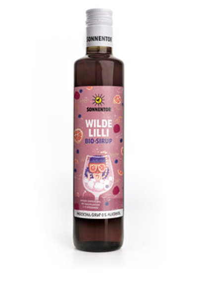 Produktfoto zu Wilde Lilli Sirup (500ml)