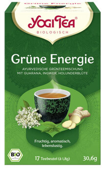 Produktfoto zu Yogi Tea Grüne Energie (17x2g)