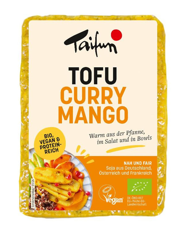 Produktfoto zu Tofu Curry-Mango (200g)