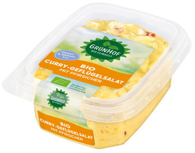 Produktfoto zu -10% Curry Geflügelsalat (125g) I MHD 24.08.25