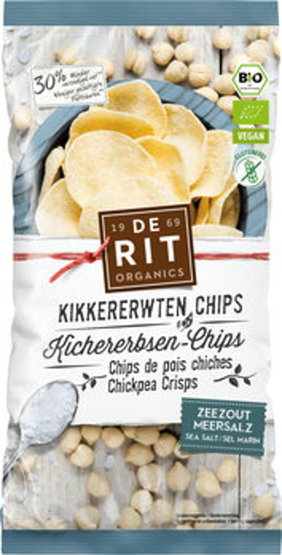 Produktfoto zu Kichererbsen-Chips Meersalz (75g)