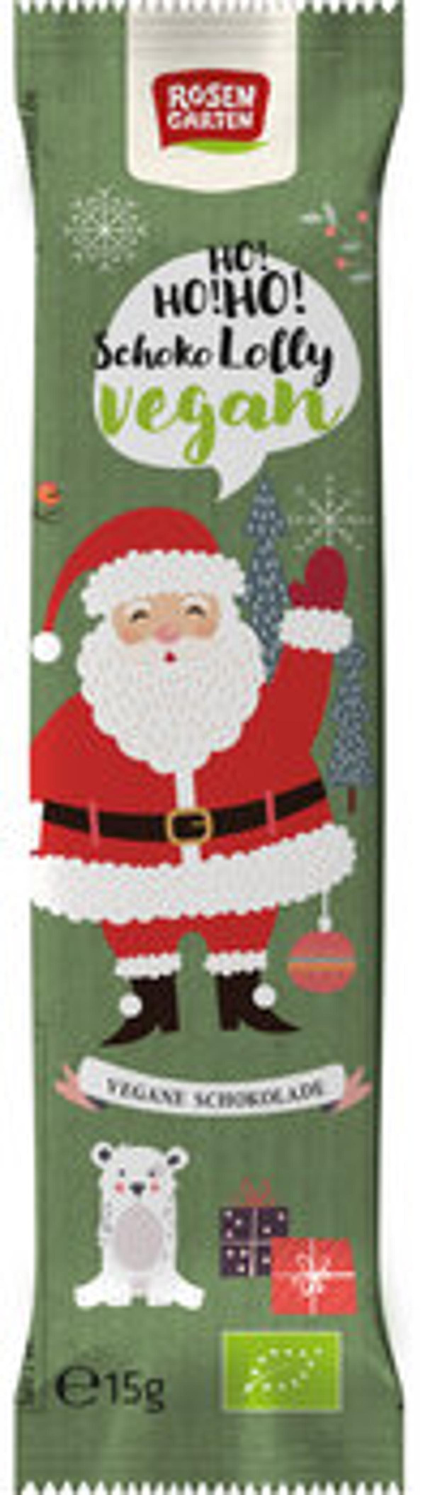Produktfoto zu Veganer Schoko-Lolly Nikolaus (15g)