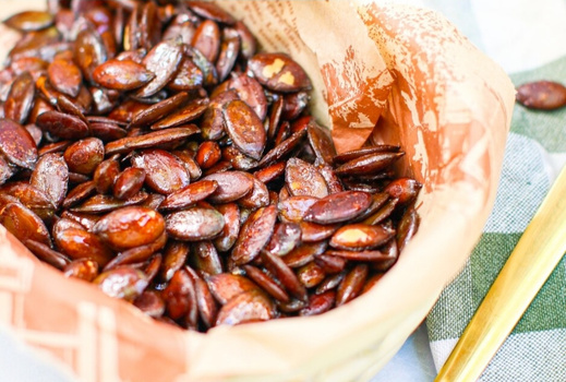 Rezeptbild für Pumpkin Spice Kürbiskerne
