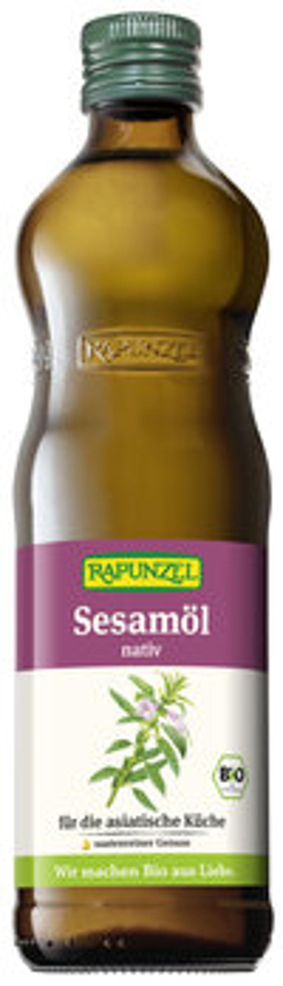 Produktfoto zu Sesamöl nativ (0,5L)