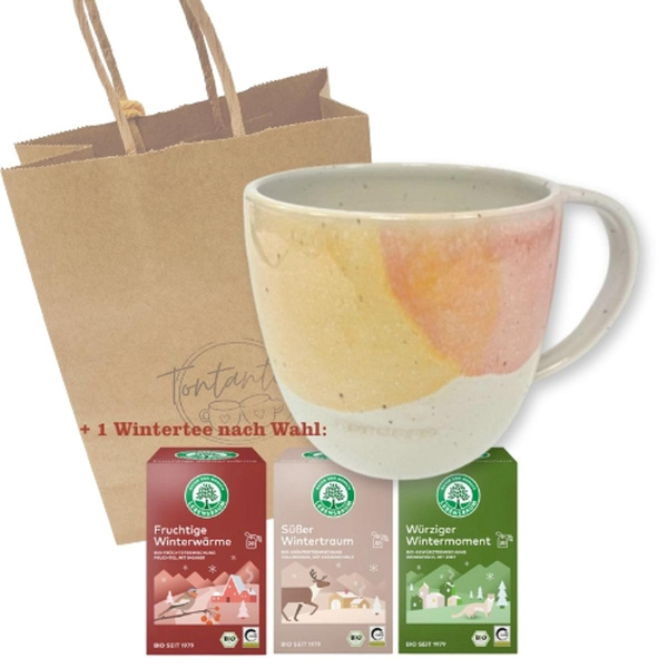 Produktfoto zu Geschenkset "Tasse plus Tee"