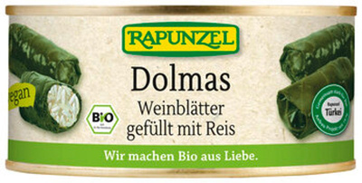 Produktfoto zu Dolmas, mit Reis gefüllte Weinblätter (280g)