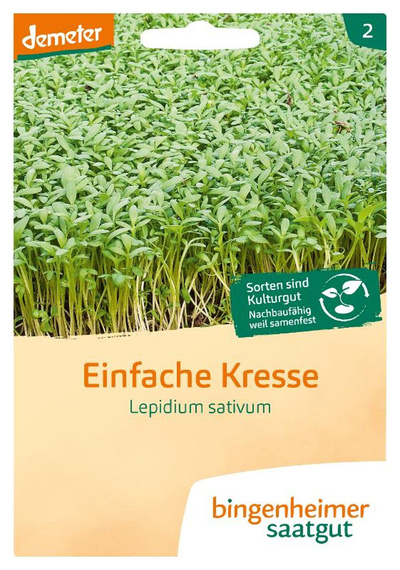 Produktfoto zu Saatgut Einfache Kresse