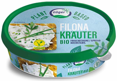Produktfoto zu Filona vegane Frischecreme Kräuter (150g)